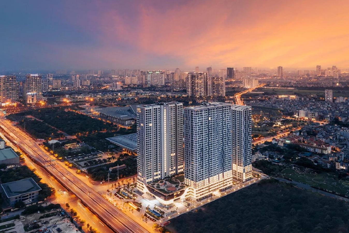 Aspaces Serviced Apartments - Vinhomes West Point Hanoï Extérieur photo